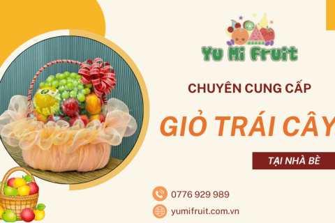  Giỏ trái cây tươi ngon – Quà tặng cho sức khoẻ hoàn hảo 